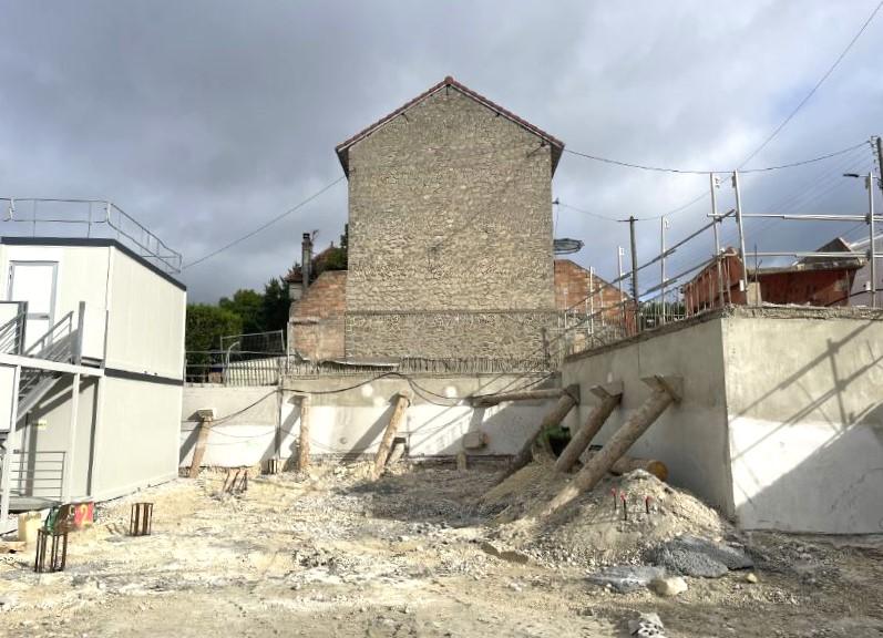 Démarrage du chantier de construction